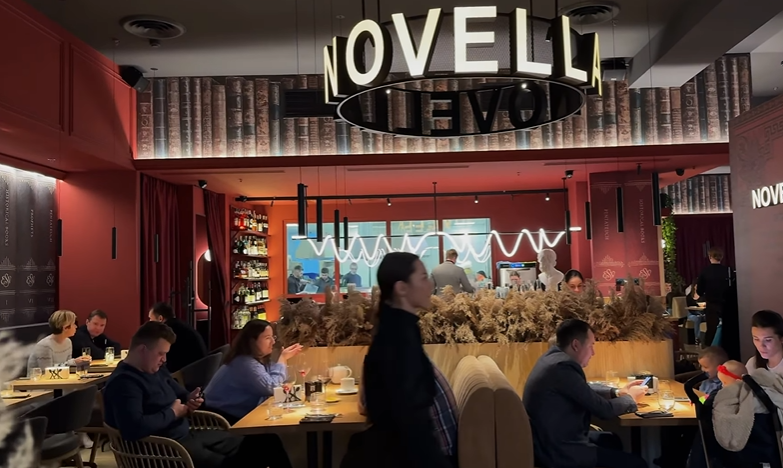 Ресторан Novella на Подолі біля Житнього ринку: меню та ціни
