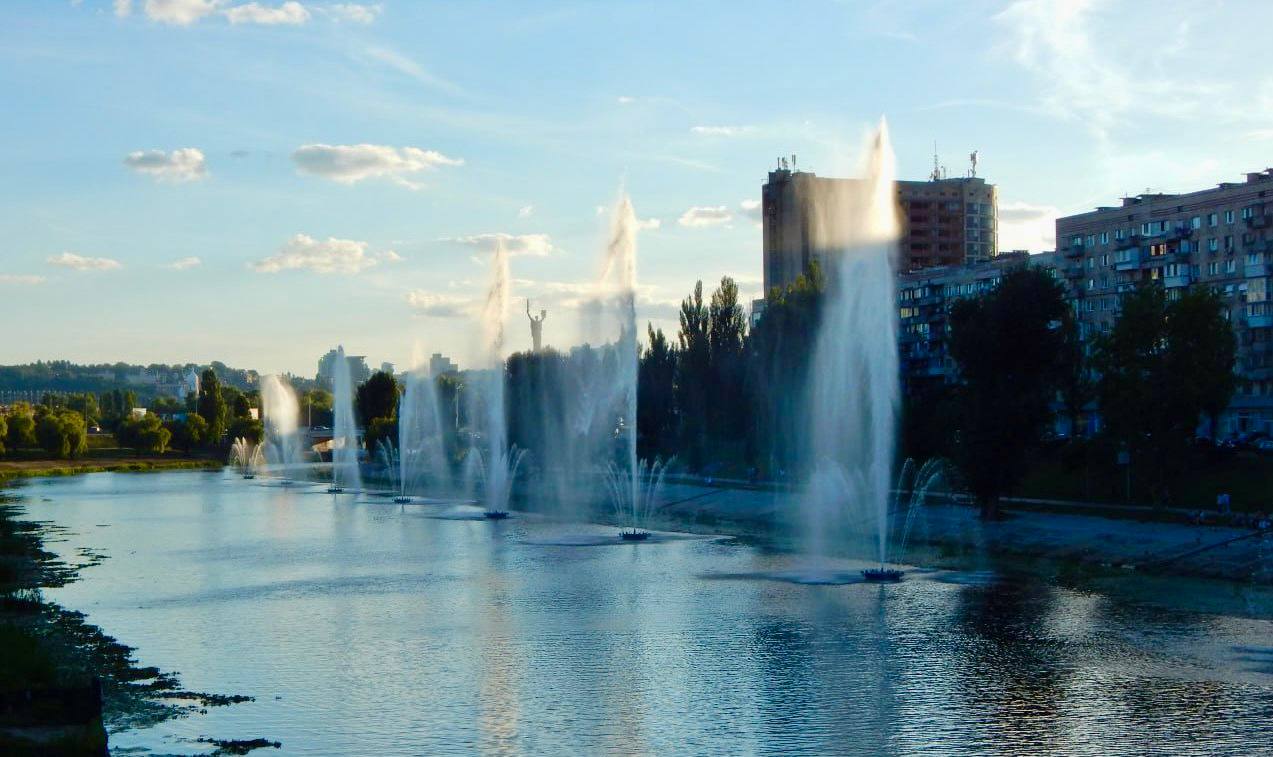 Русанівські фонтани зараз. Фото: Олександр Котов