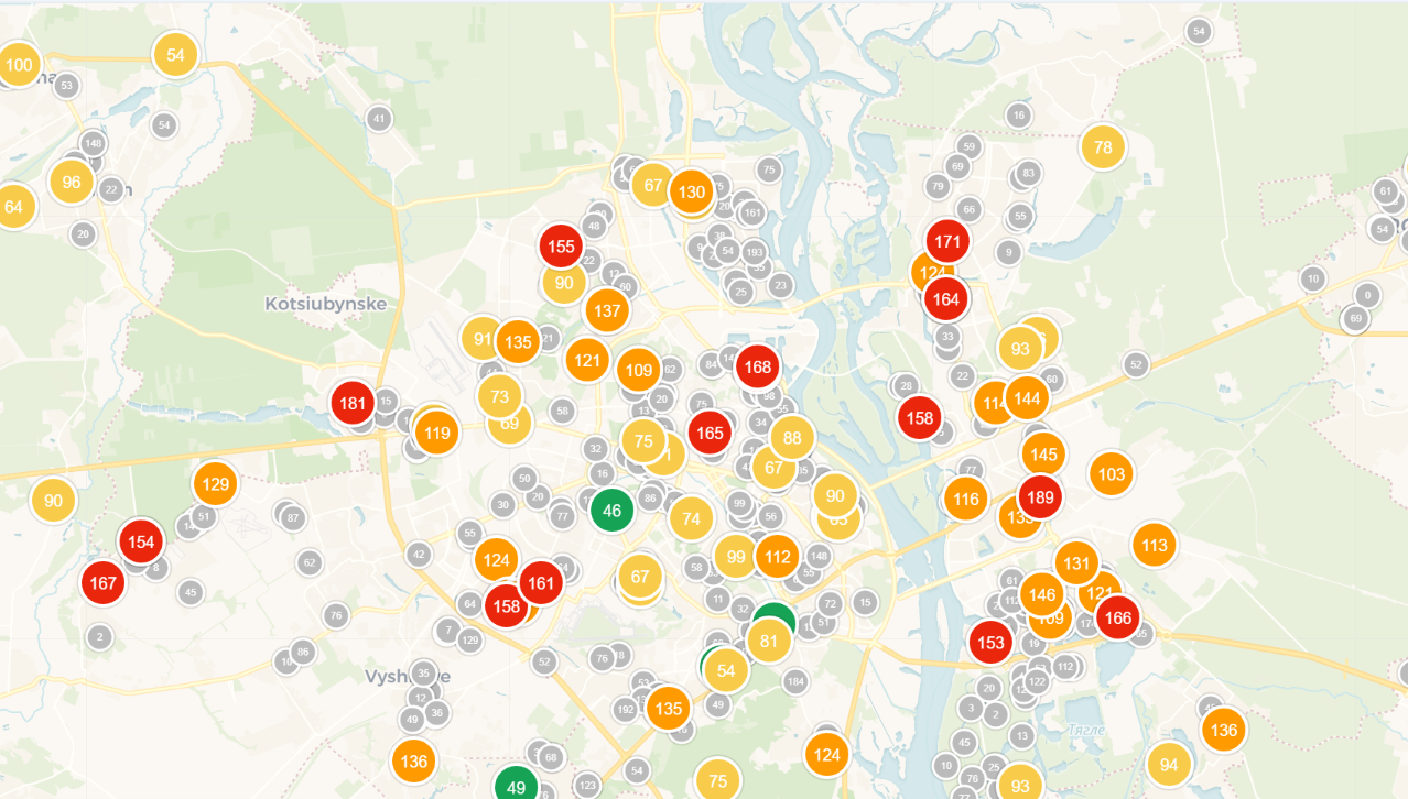 Якість повітря у Києві