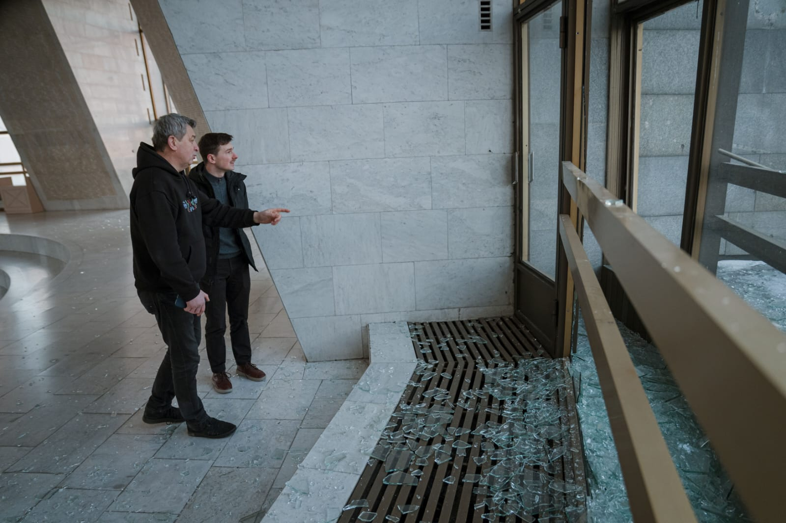 Під час комбінованого обстрілу 3 лютого 2026 року у Києві пошкодили Музей війни: фото