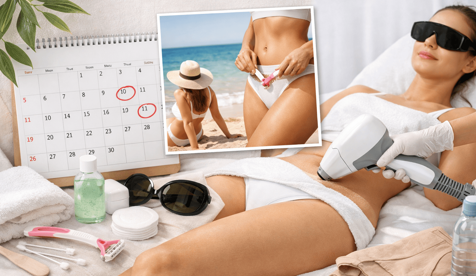 Лазерна епіляція глибокого бікіні: підготовка по днях (за 7/3/1 день) + чекліст