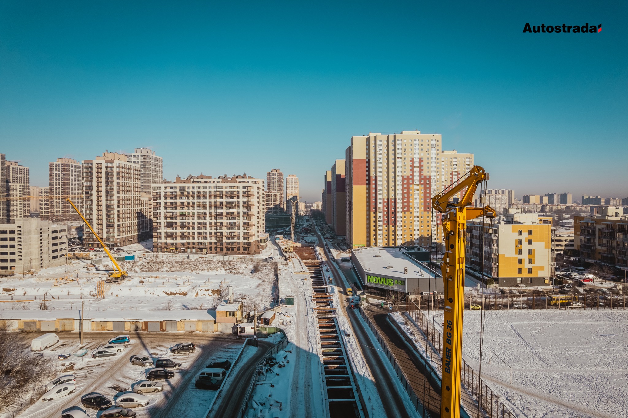Будівництво метро на Виноградар