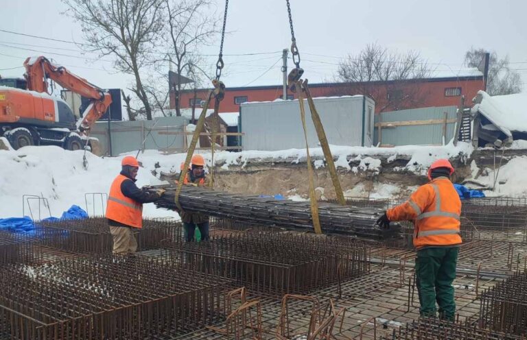 У Бородянці будують протирадіаційне укриття на 1500 осіб