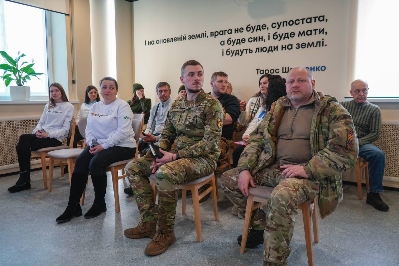 У Бучі на Київщині запрацював новий ветеранський простір: адреса