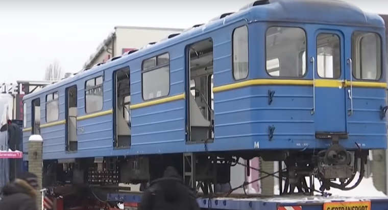 В Киеве появится хостел из вагонов метро (видео)