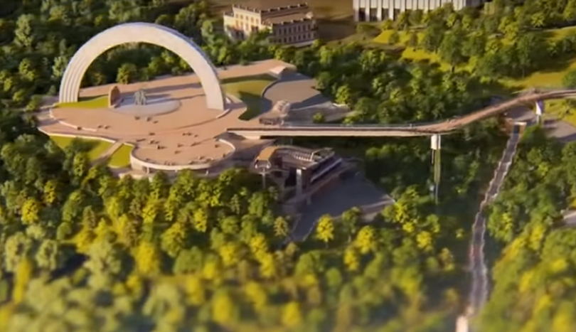 В КГГА отреагировали на требование ЮНЕСКО приостановить строительство туристического моста