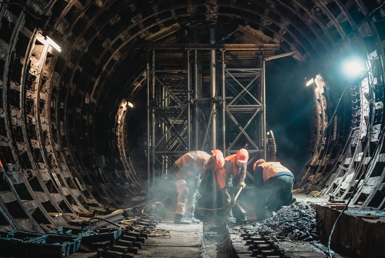Як будують тунель між станціями метро "Деміївська" та "Либідська": фото