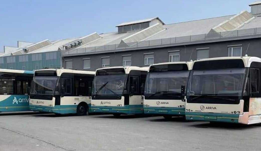 Київ отримав 22 автобуси від німецької компанії Deutsche Bahn