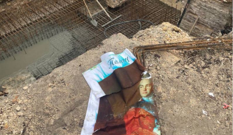 У Києві на вулиці Івана Мазепи заливають бетоном фундаменти палацу гетьмана Розумовського