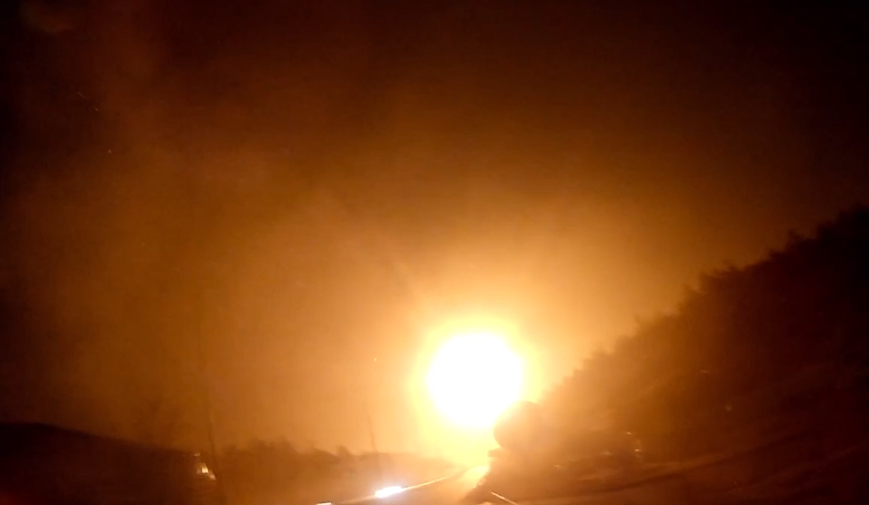 Військові із кулемета збили ракету на підльоті до Києва