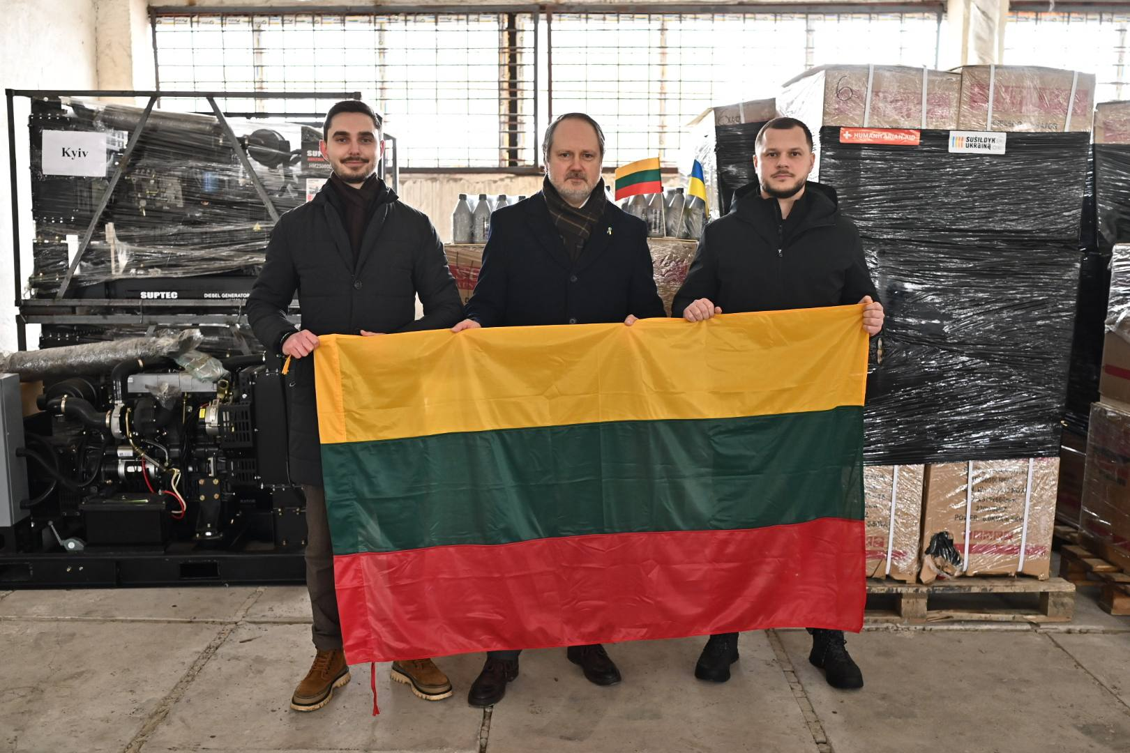 Енергетична допомога: ще понад 80 генераторів отримала Київщина від Литви