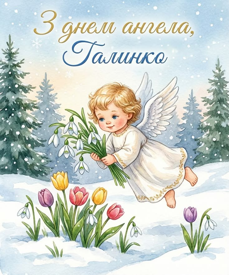 Привітання з іменинами Галини: у віршах, прозі та святкових листівках