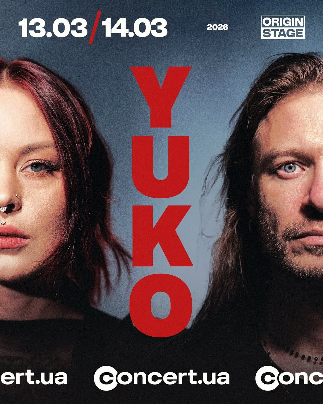 YUKO в Origin Stage&nbsp;у Києві 13-14 березня 2026 року