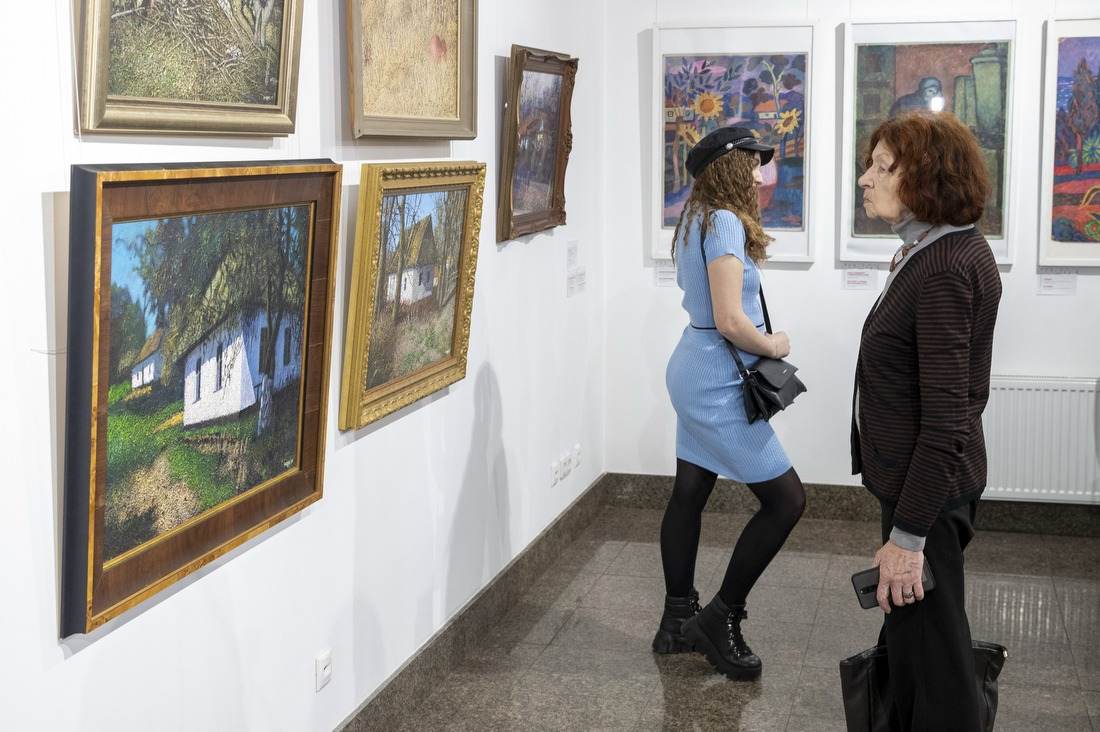 У Києві відкрили виставку, присвячену 90-річчю художника Івана Марчука: фото
