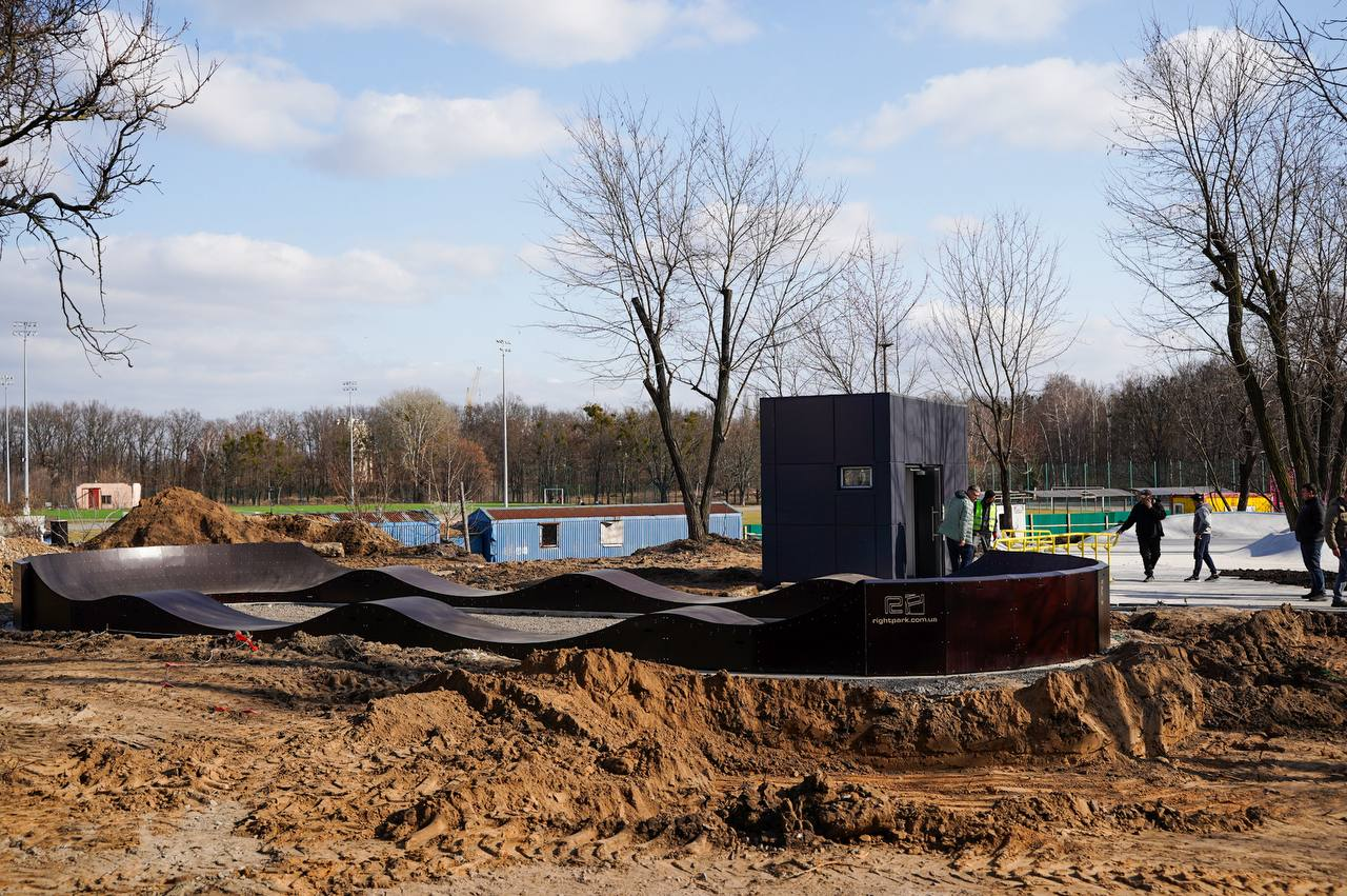 Будівництво Активного парку у Боярці на Київщині вже на фінальному етапі: що там буде