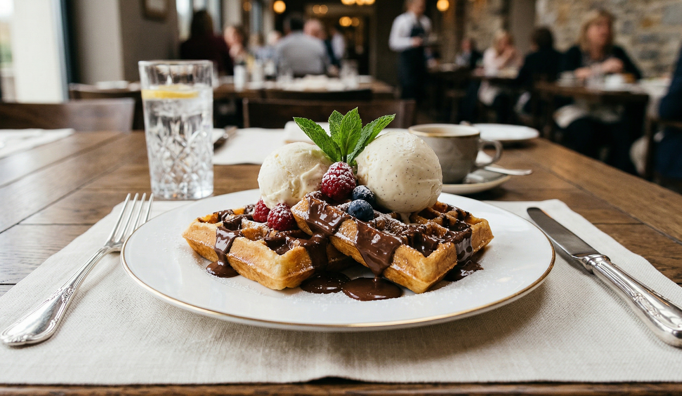 Де у Києві поїсти бельгійські вафлі: добірка закладів
