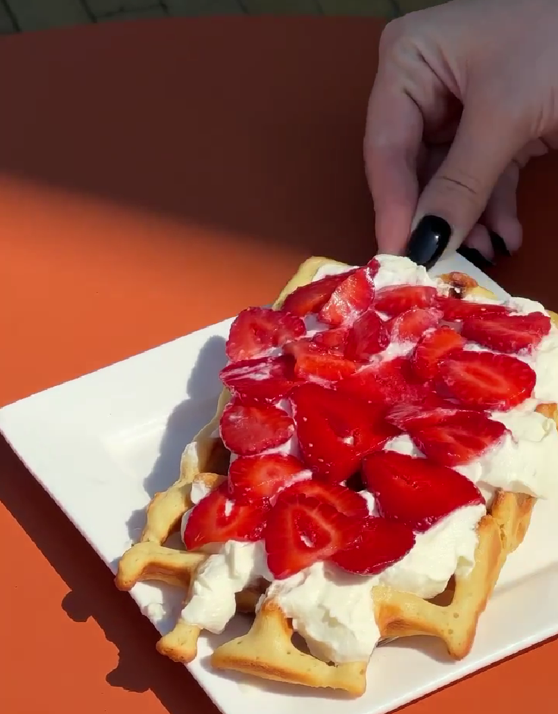 Бельгійські вафлі в Pelican Rouge