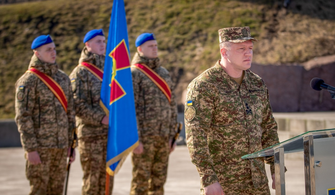 Пам’ятний знак на честь Нацгвардії з’явився біля Арки Свободи українського народу
