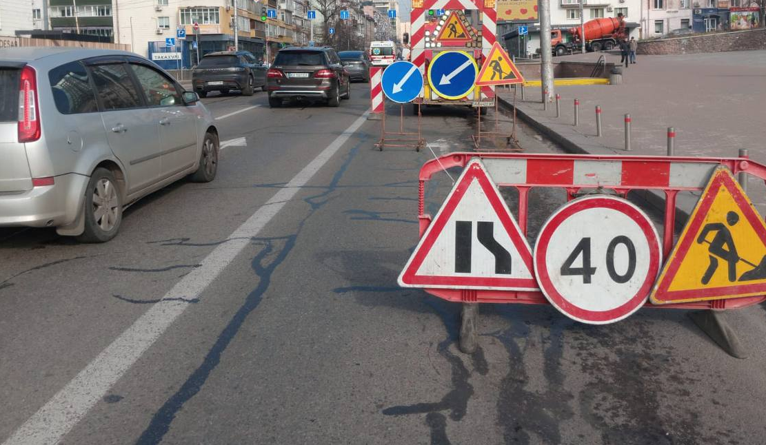 Ремонт аварійних ділянок у столиці: де обмежуватимуть рух найближчими днями