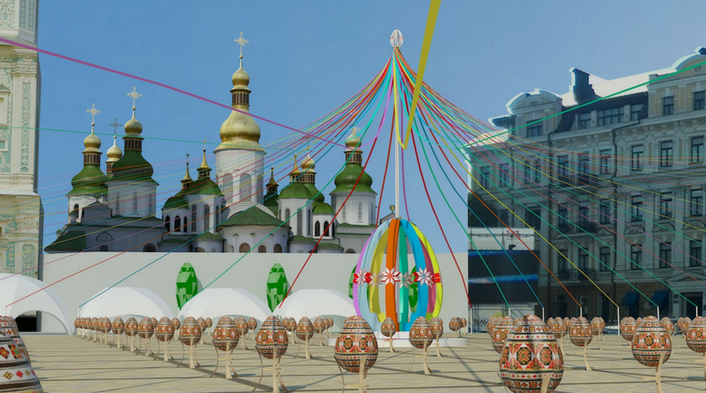 Как в Киеве отпразднуют Пасху (фото, видео)