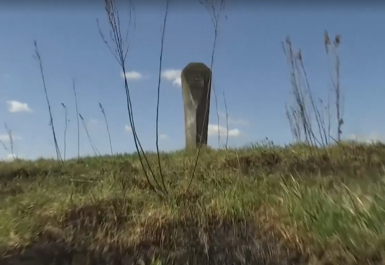 На Киевщине неизвестные разграбили памятник археологии (видео)