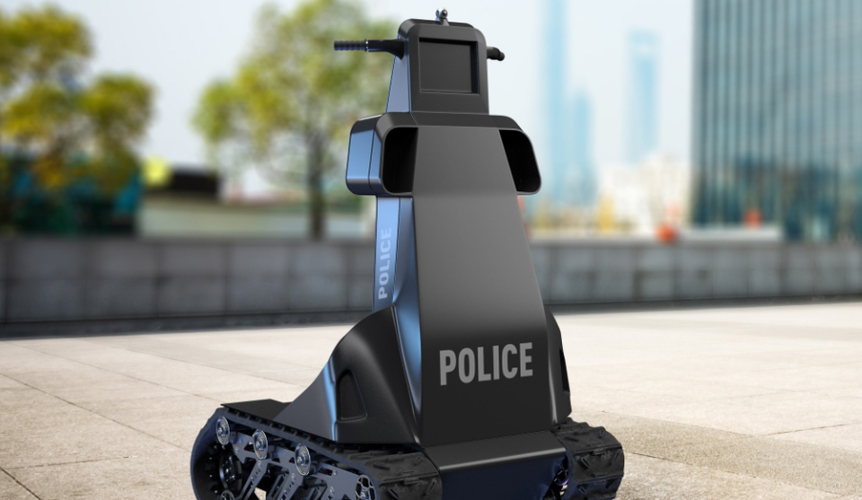 Украинская компания создала робота-полицейского