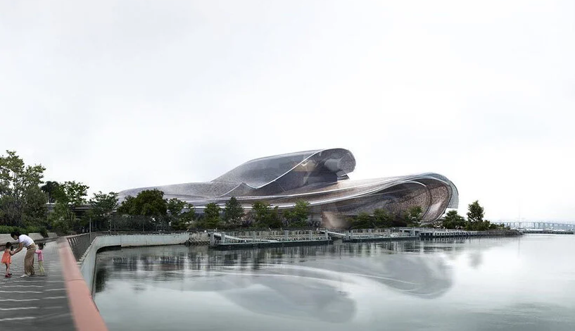 В Китае построят «извилистый» оперный театр