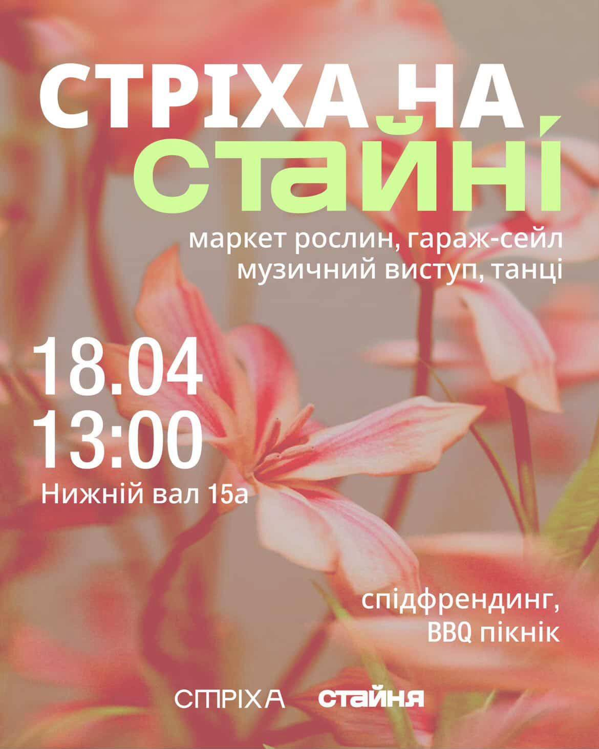 Стріха на "Стайні" у Києві 18 квітня 2026 року