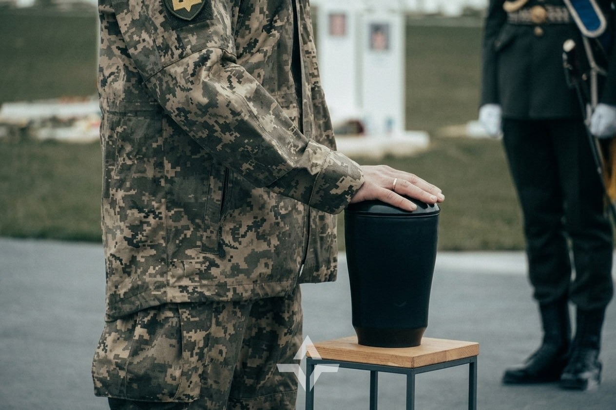 На Національному військовому кладовищі в Києві вперше поховали російського добровольця