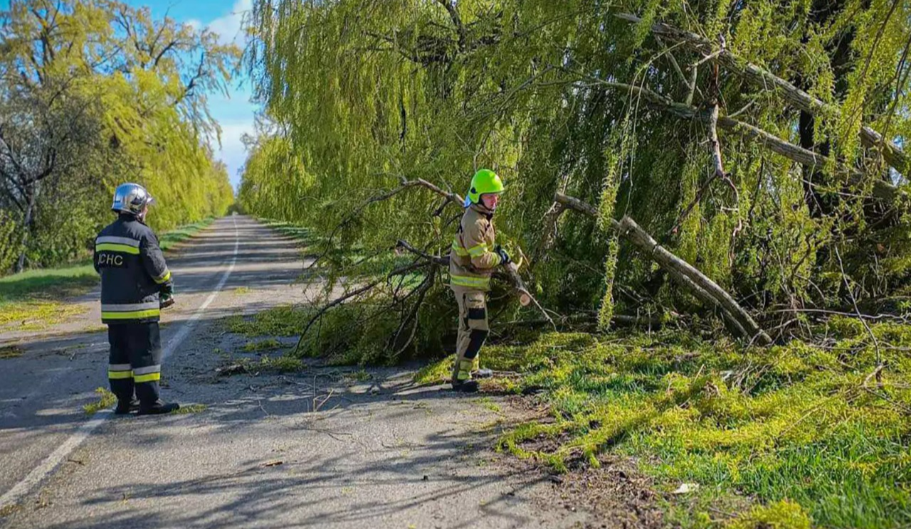 Наслідки негоди на Київщині: скільки абонентів залишаються без світла