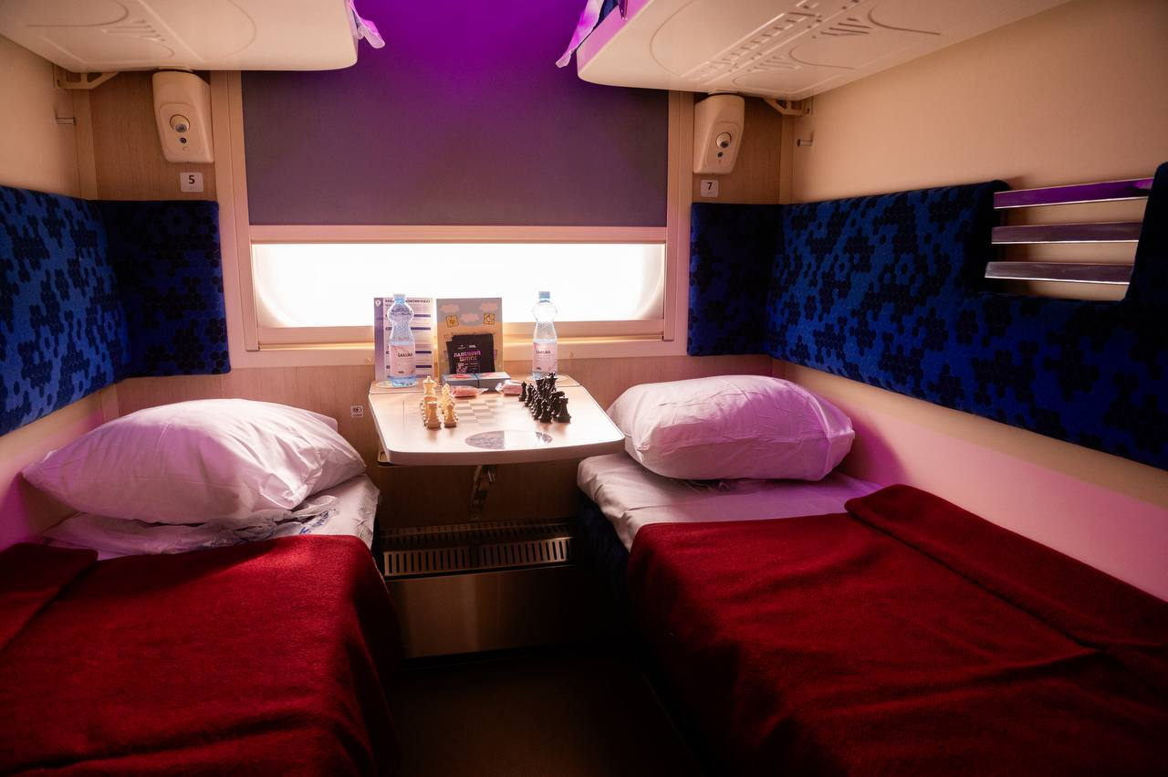 Флагманський потяг "Сакура" сполученням Київ — Ужгород вирушив у перший рейс: фото