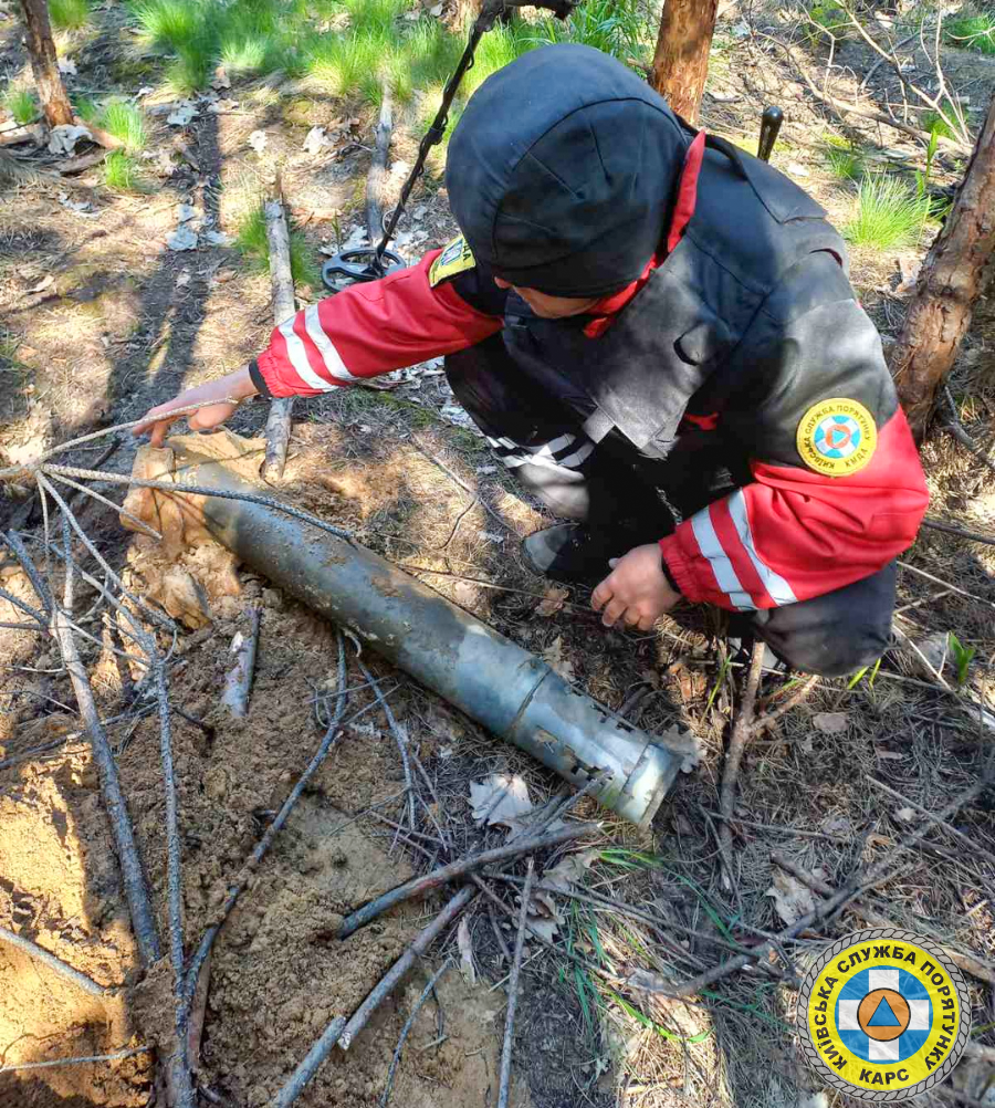 У Києві на території Святошинського лісництва знайшли залишки "Градів"