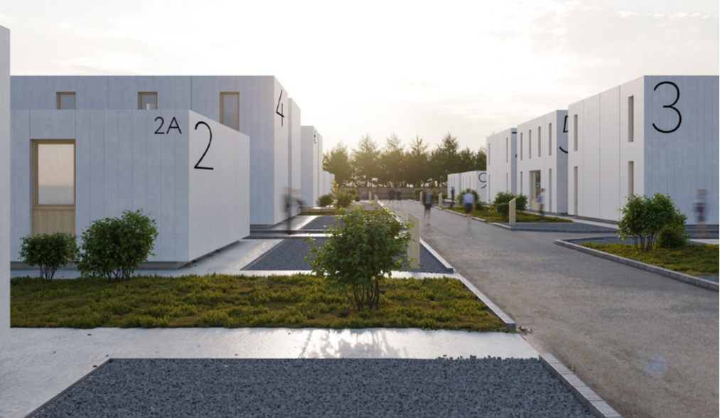 У Ворзелі будують модульне житло для ВПО за проєктом Balbek Bureau: фото