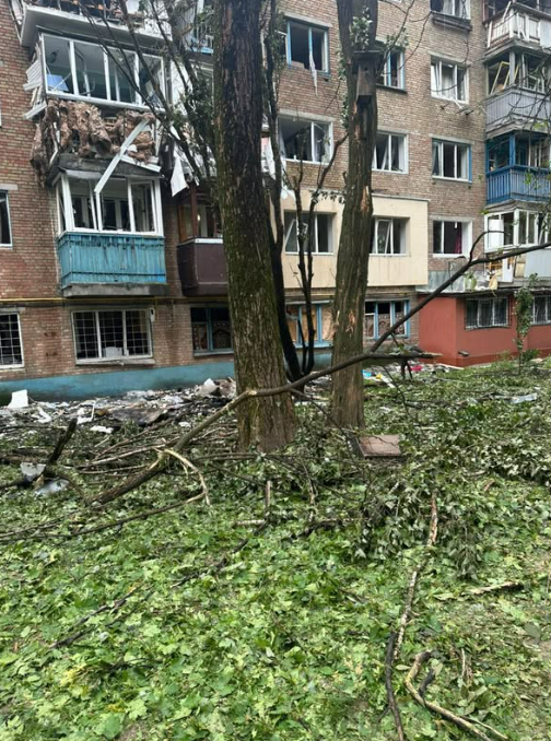 Обстріл Києва 24 травня: наслідки атаки з фото