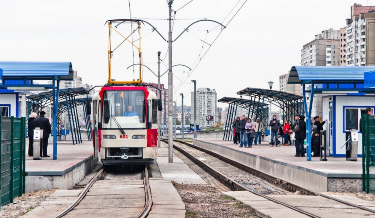 Продовження лінії швидкісного трамваю до метро Палац спорту: петиція набрала голоси