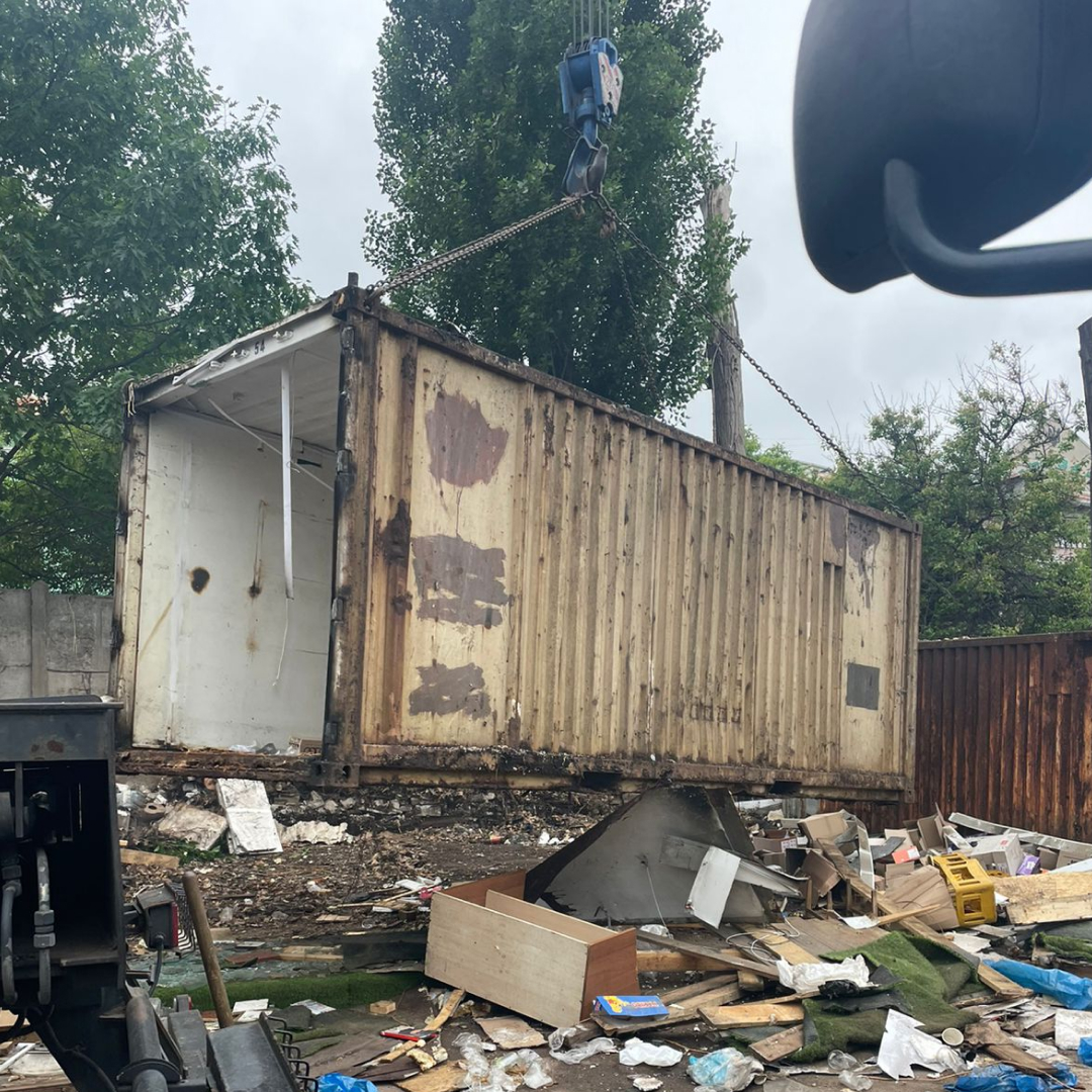 У Києві завершили демонтаж ринку поблизу Центрального залізничного вокзалу: фото