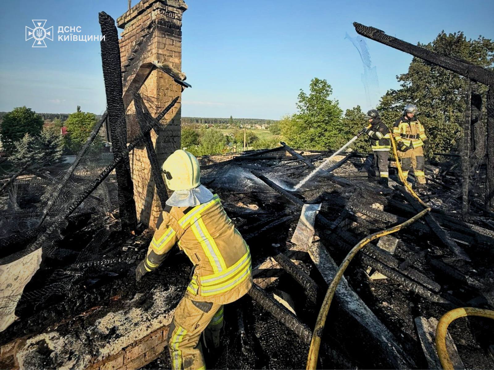 Наслідки нічної атаки на Київщину 12 травня Наслідки нічної атаки на Київщину 12 травня