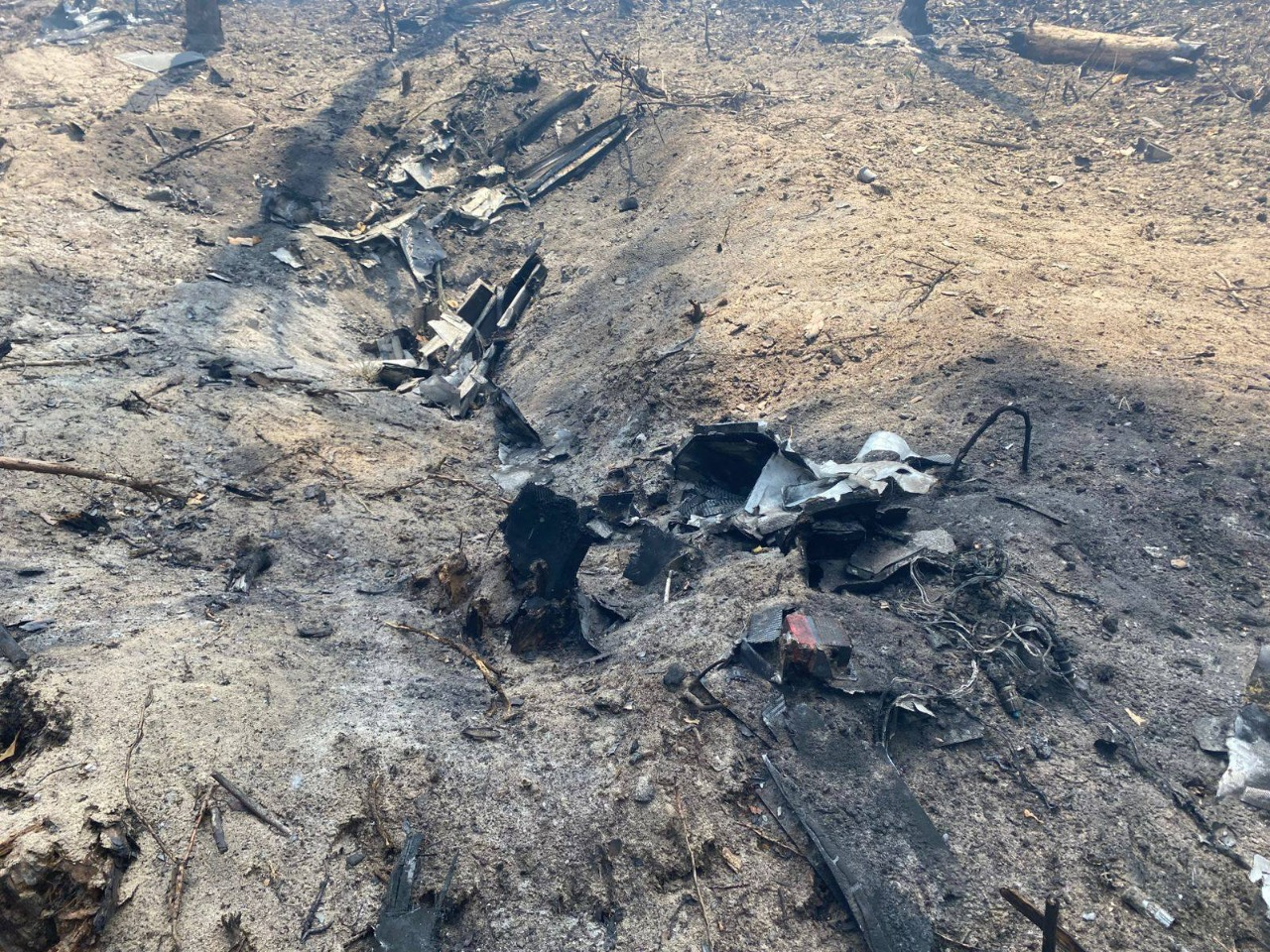 У Зоні відчуження на Київщині знову спалахнула пожежа після російської дронової атаки: фото