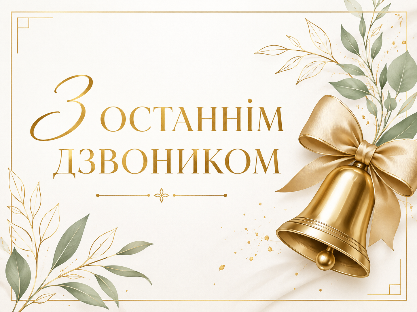 Привітання з останнім дзвоником у яскравих листівках Привітання з останнім дзвоником у яскравих листівках