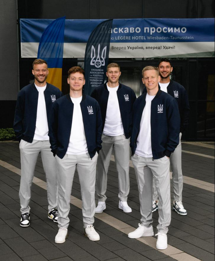 Форма для збірної України з футболу, яку створив бренд Indposhiv у 2024 році