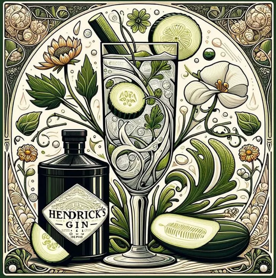 Бари Києва, де наливають джин та коктейлі його на основі: Hendricks Bar