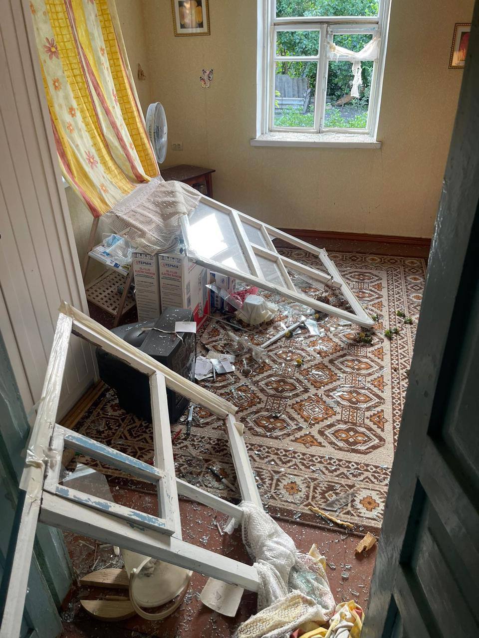 Від атаки постраждали чотири райони Київської області
