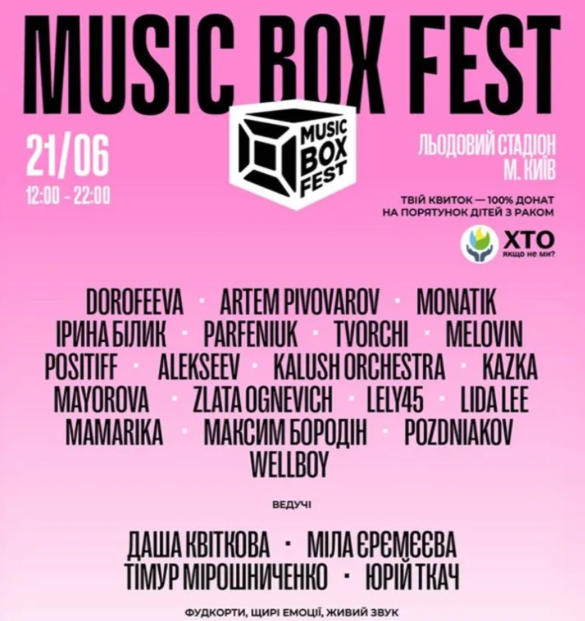 Фестиваль музики MUSIC BOX FEST