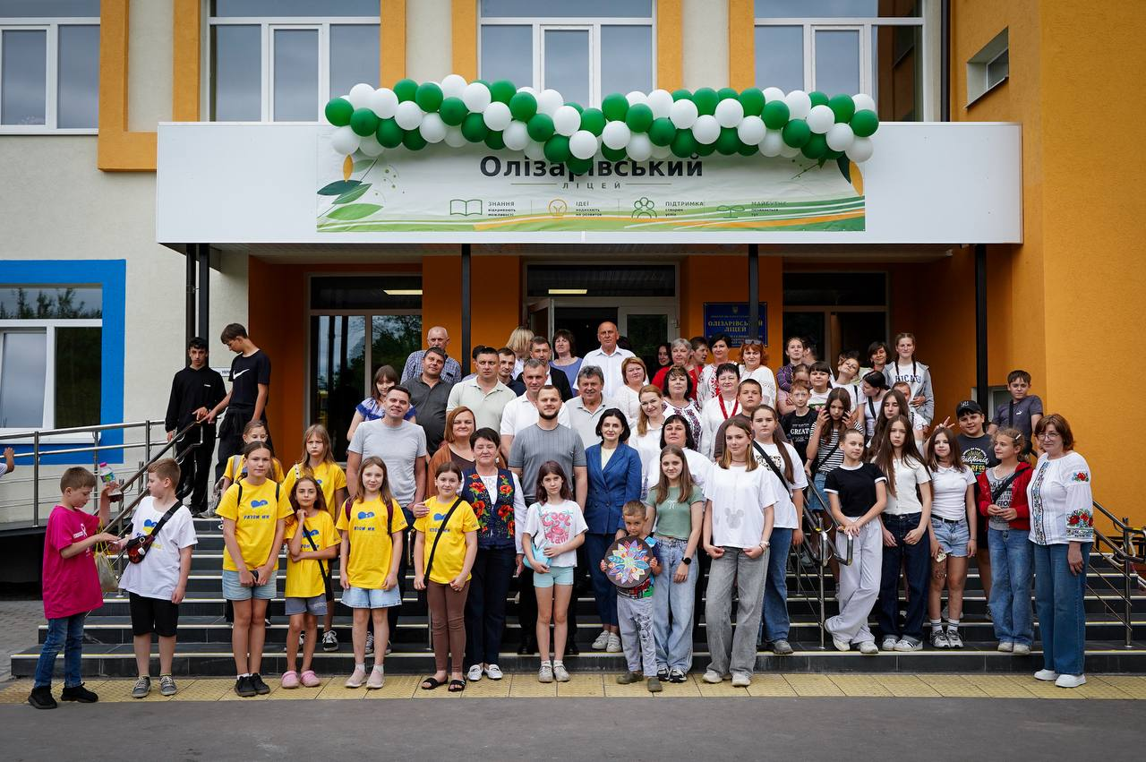На Київщині відновили ліцей, пошкоджений під час російської окупації: фото