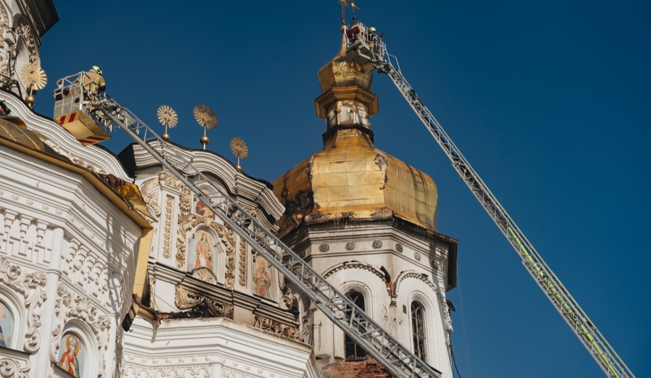 19 об’єктів культурної спадщини пошкоджено на території Лаври — Мінкульт