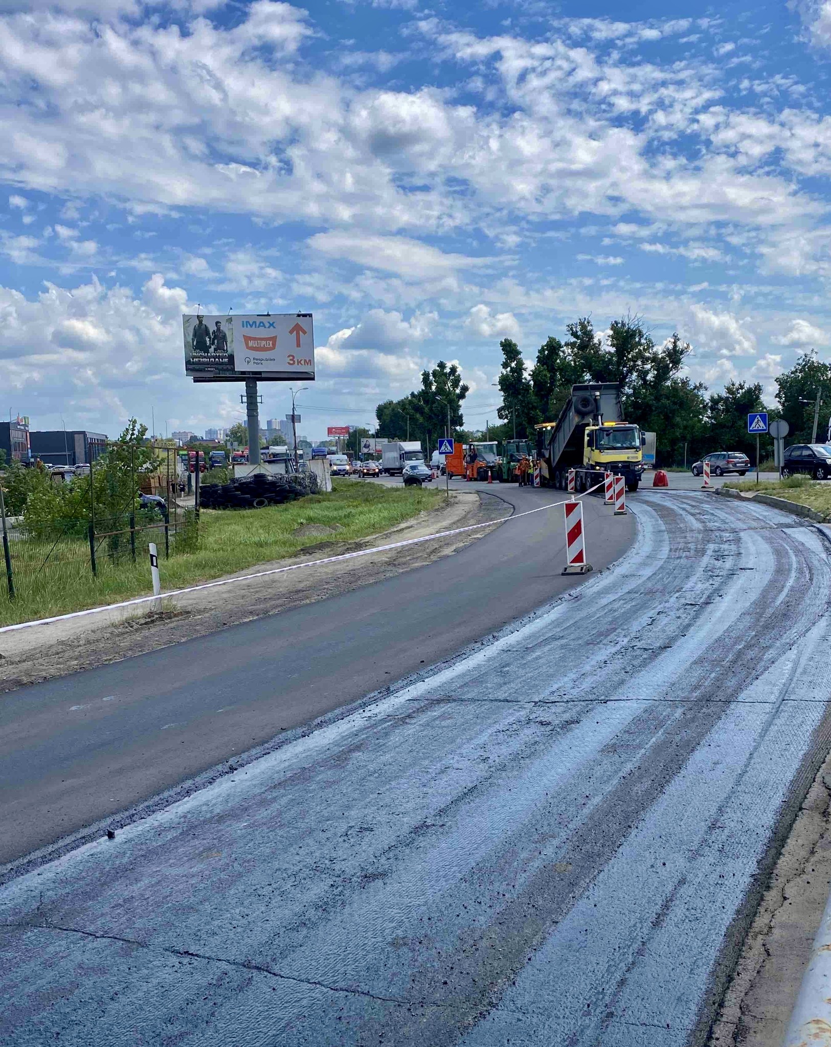 У Києві ремонтують Жулянський шляхопровід: деталі та фото