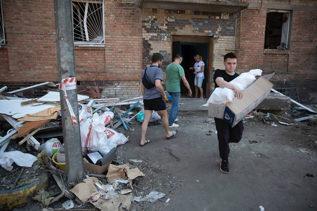 Пошкоджений під час обстрілу 8 липня будинок на Сирці обстежуватиме спецкомісія