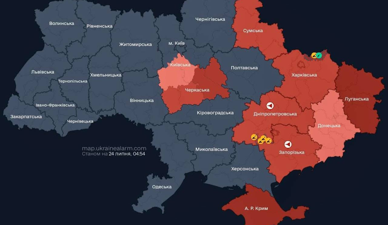 Тривогу на Київщині оголошуватимуть лише в тих районах, де є реальна загроза: що відомо