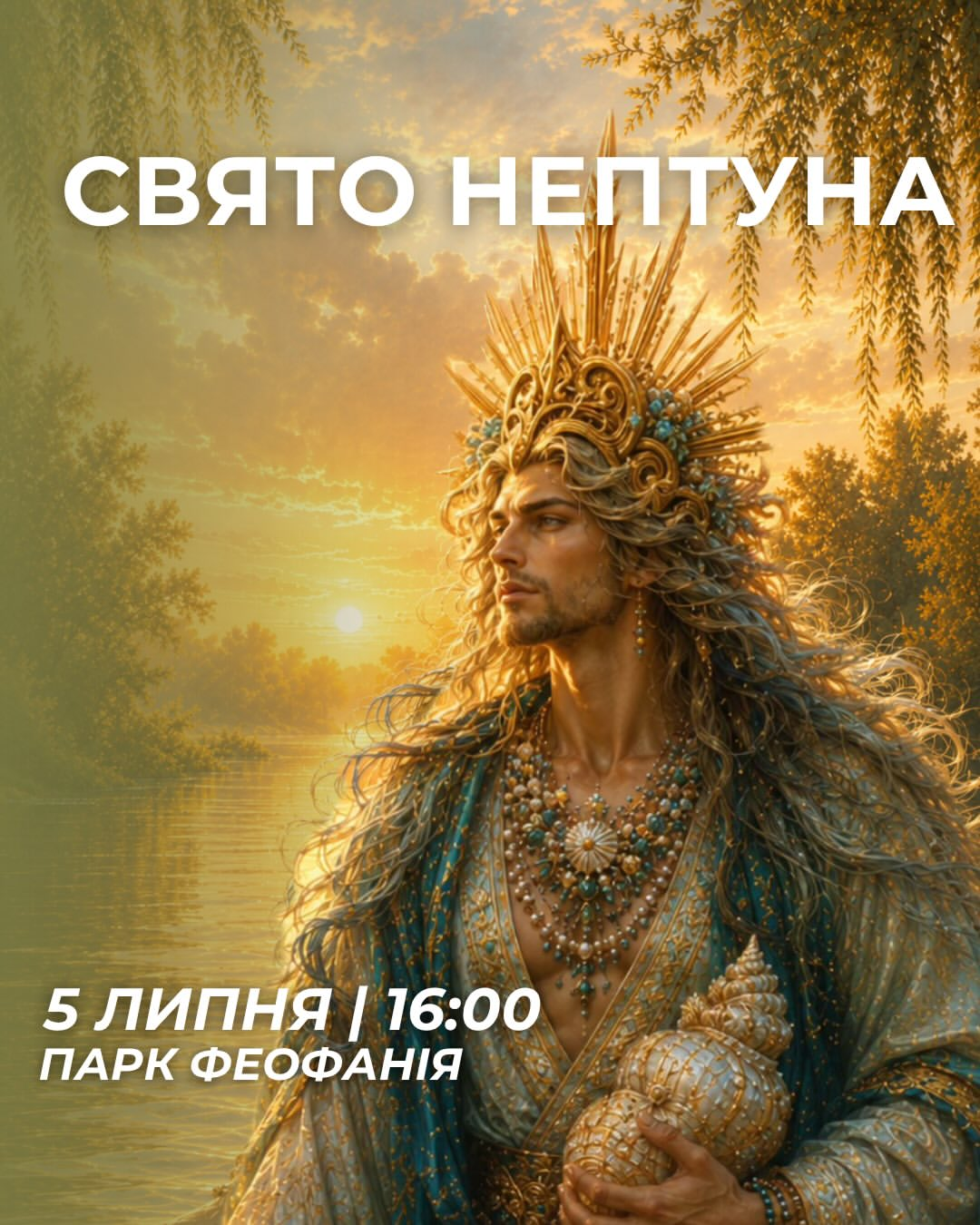 Свято Нептуна у парку "Феофанія" в Києві 5 липня 2026 року
