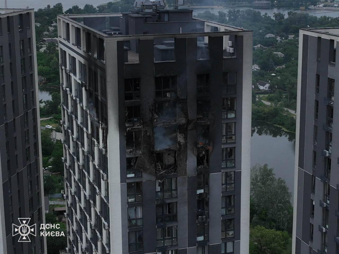 Нічна атака на Київ 6 липня